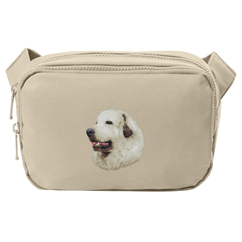 Great Pyrenees Embroidered Crossbody Bag