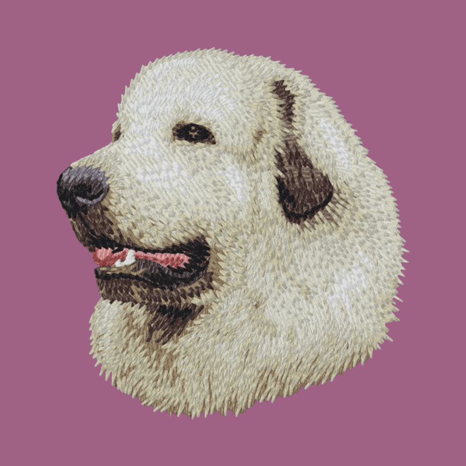 Great Pyrenees Embroidered Classic Long Sleeve Shirt