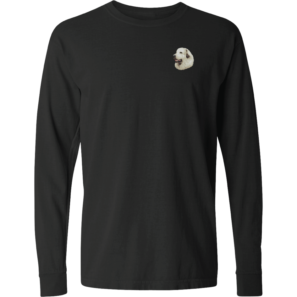 Great Pyrenees Embroidered Classic Long Sleeve Shirt