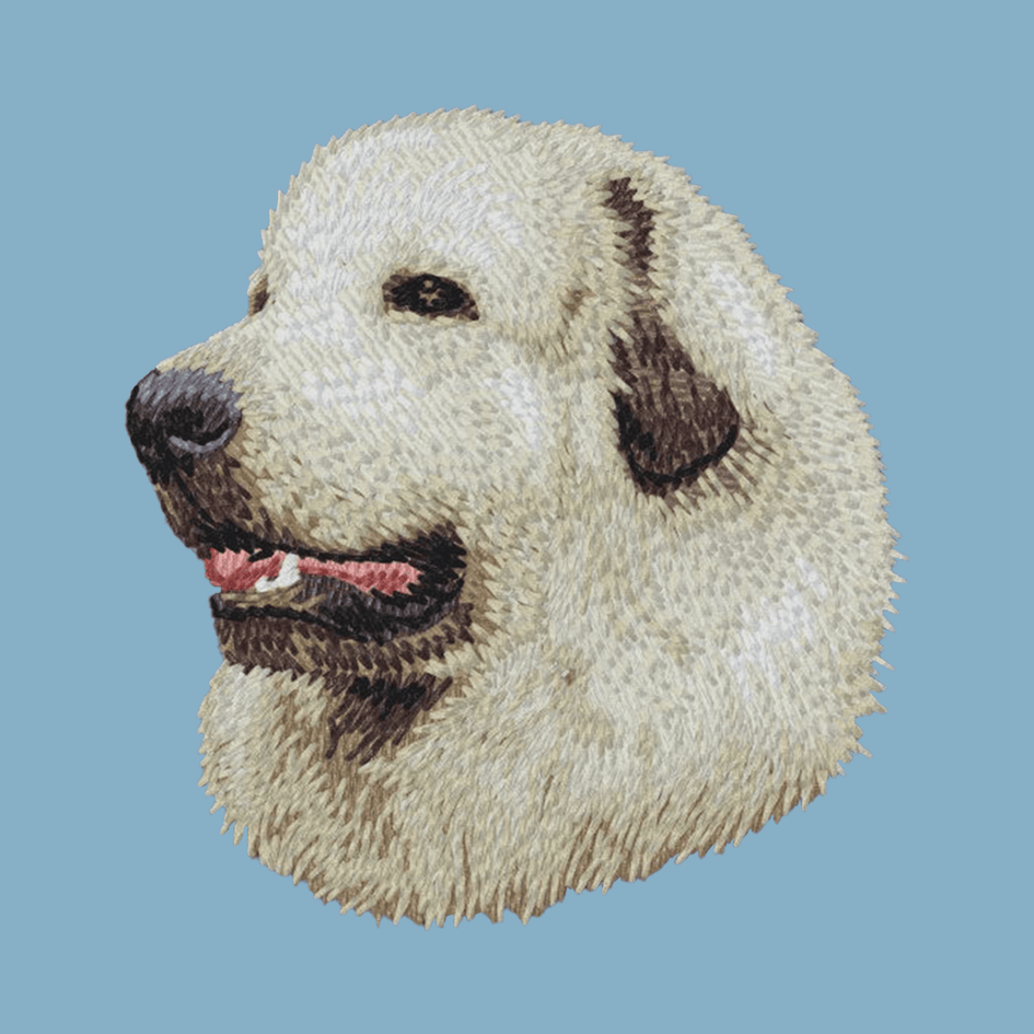 Great Pyrenees Embroidered Classic Long Sleeve Shirt
