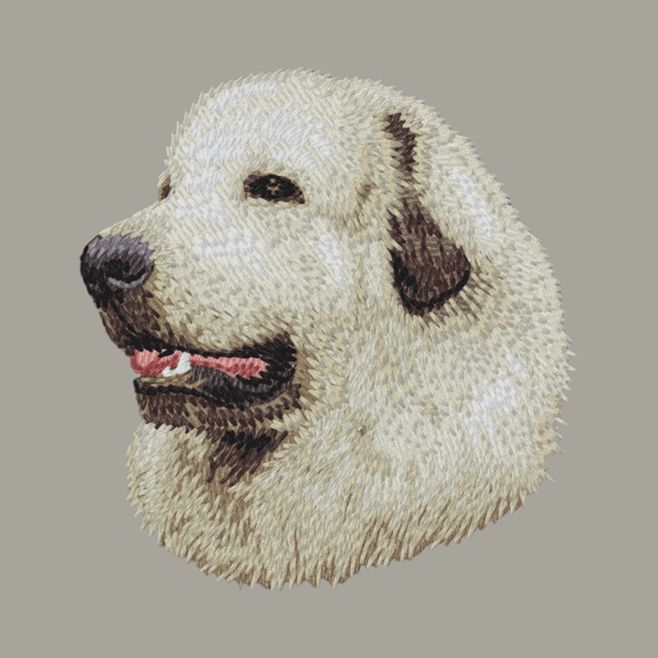 Great Pyrenees Embroidered Classic Long Sleeve Shirt