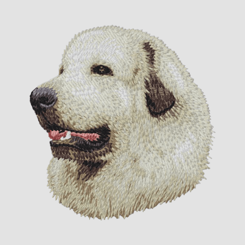Great Pyrenees Embroidered Classic Long Sleeve Shirt