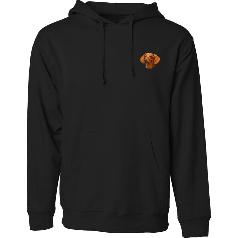 Dachshund Embroidered Sweatshirt Hoodie