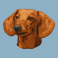 Dachshund Embroidered Sweatshirt Hoodie