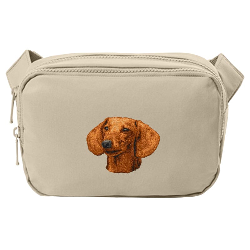 Dachshund Embroidered Crossbody Bag