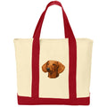 Dachshund Embroidered Tote