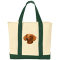 Dachshund Embroidered Tote