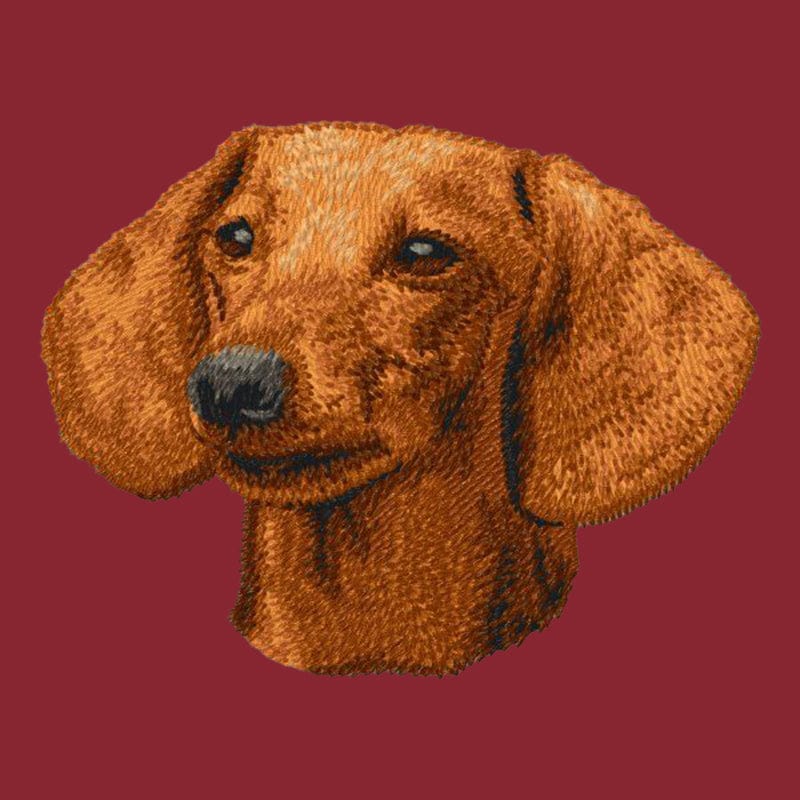 Dachshund Embroidered Wearable Blanket