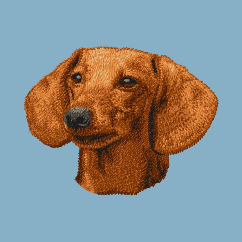 Dachshund Embroidered Classic Long Sleeve Shirt