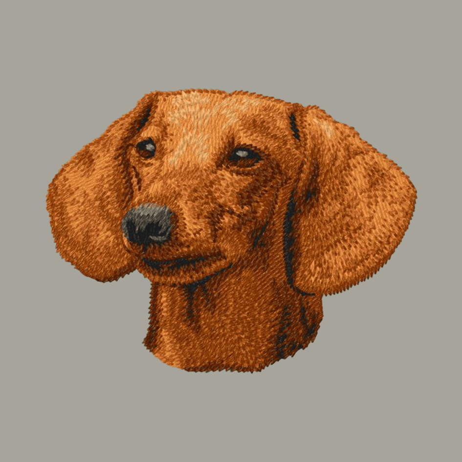 Dachshund Embroidered Classic Long Sleeve Shirt