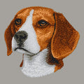 Beagle Embroidered Sweatshirt Hoodie