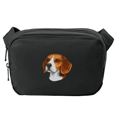 Beagle Embroidered Crossbody Bag