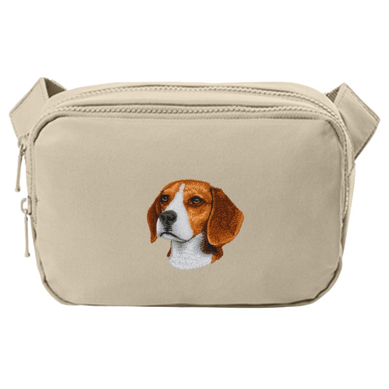 Beagle Embroidered Crossbody Bag