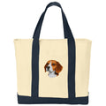 Beagle Embroidered Tote