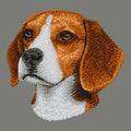 Beagle Embroidered Wearable Blanket