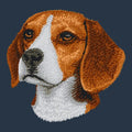 Beagle Embroidered Wearable Blanket