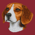 Beagle Embroidered Wearable Blanket