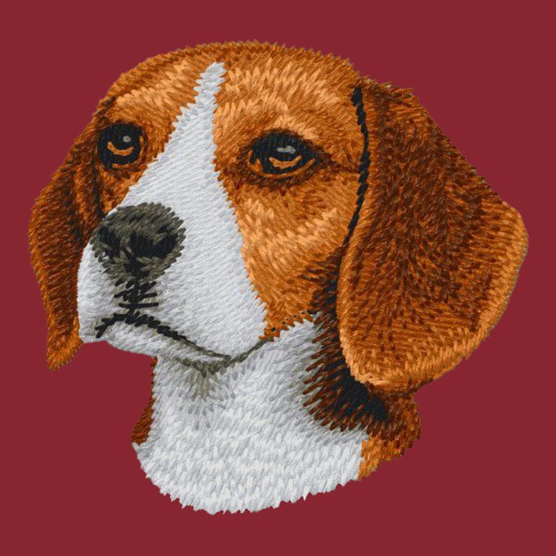 Beagle Embroidered Wearable Blanket