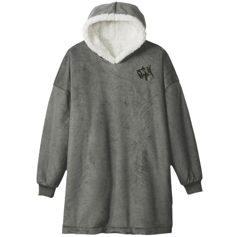 Scottish Terrier Embroidered Wearable Blanket