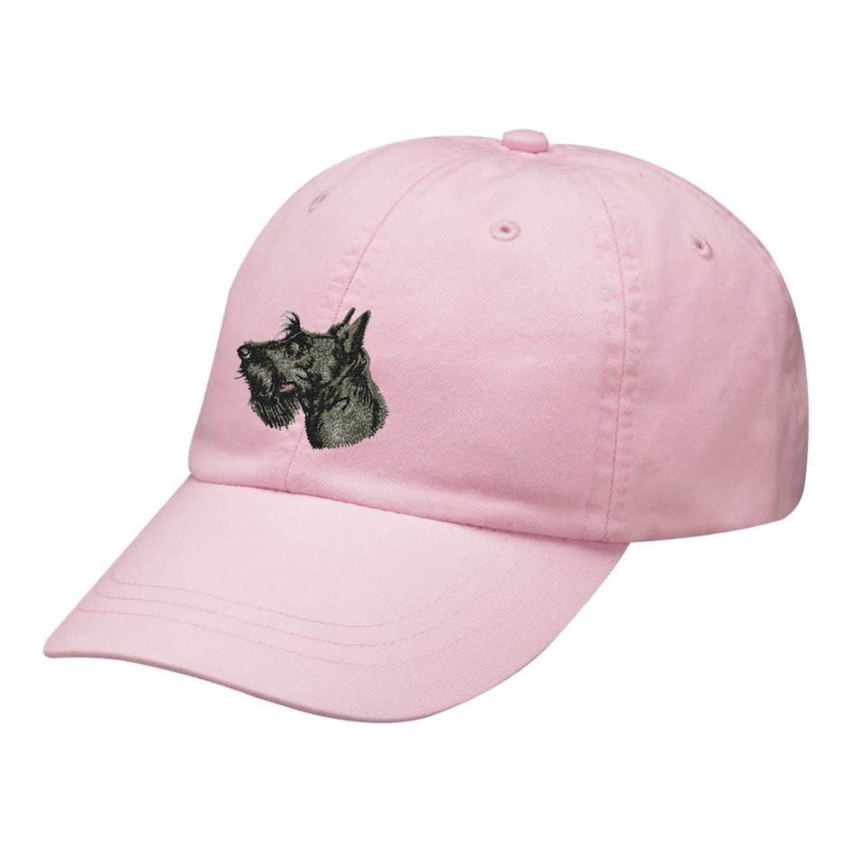 Scottish Terrier Embroidered Baseball Cap