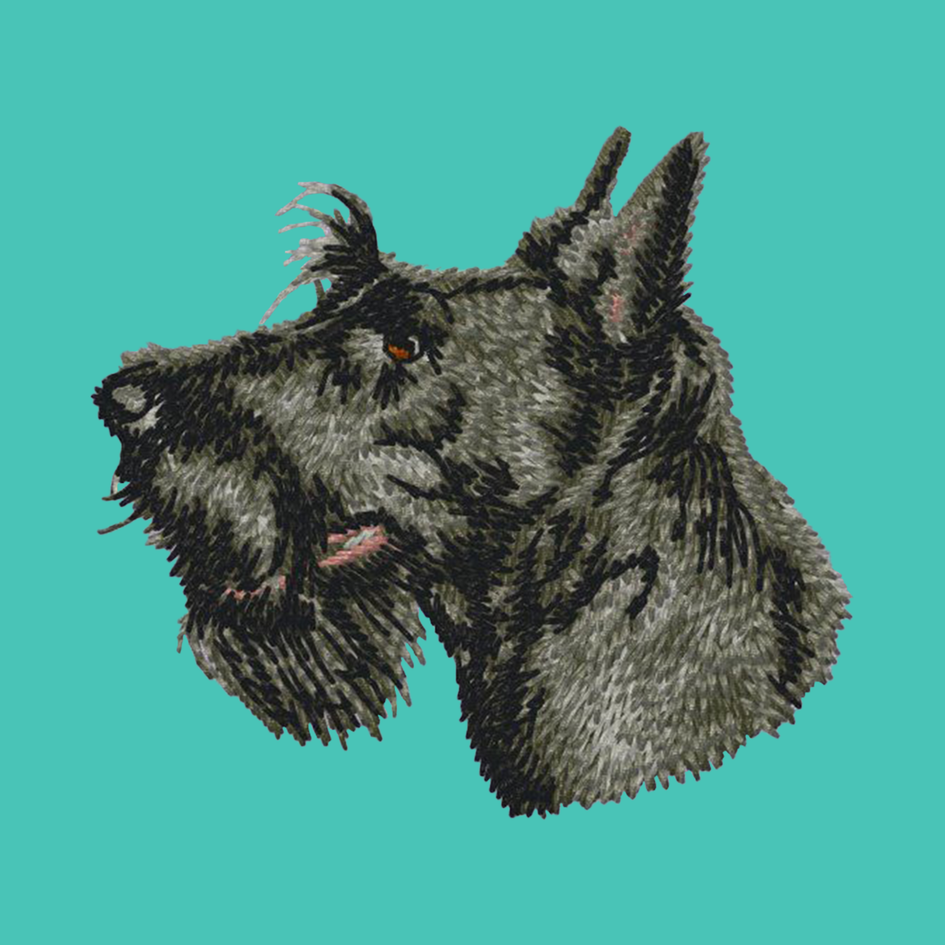 Scottish Terrier Embroidered Baseball Cap