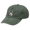 Alaskan Malamute Embroidered Baseball Cap