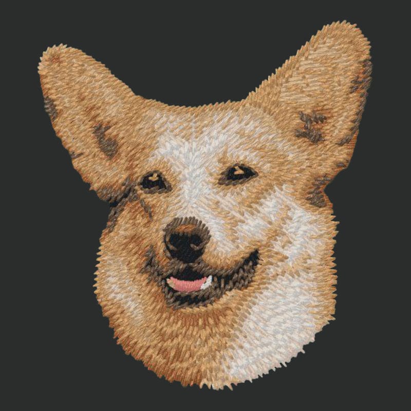 Pembroke Welsh Corgi Embroidered Crossbody Bag