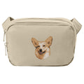 Pembroke Welsh Corgi Embroidered Crossbody Bag