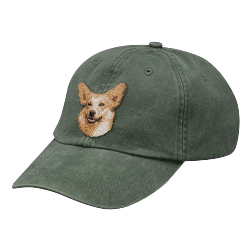 Pembroke Welsh Corgi Embroidered Baseball Cap