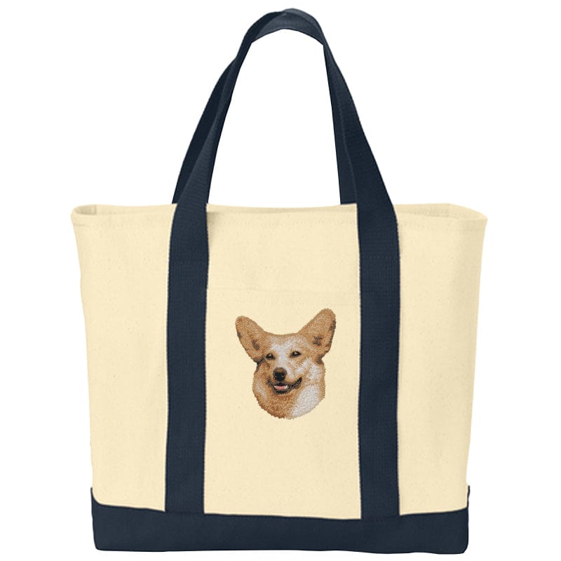 Pembroke Welsh Corgi Embroidered Tote