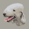 Bedlington Terrier Embroidered Classic Long Sleeve Shirt