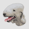 Bedlington Terrier Embroidered Classic Long Sleeve Shirt