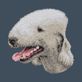 Bedlington Terrier Embroidered Baseball Cap
