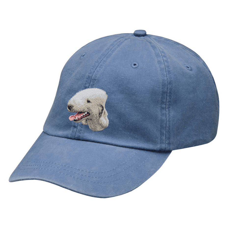 Bedlington Terrier Embroidered Baseball Cap