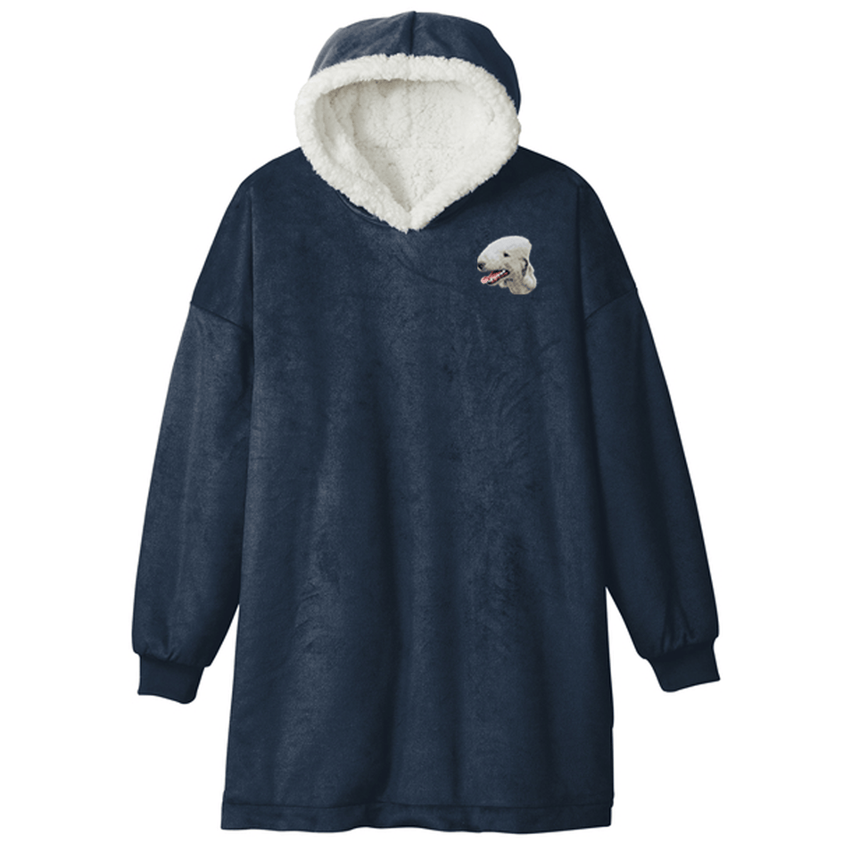 Bedlington Terrier Embroidered Wearable Blanket