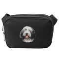 Bearded Collie Embroidered Crossbody Bag