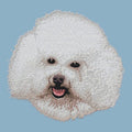 Bichon Frise Embroidered Sweatshirt Hoodie