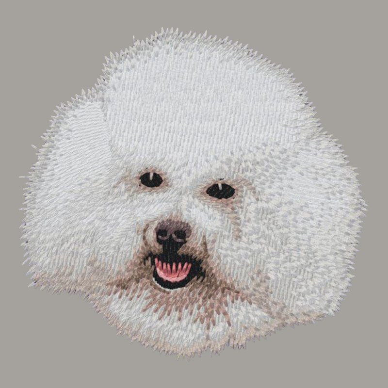 Bichon Frise Embroidered Sweatshirt Hoodie