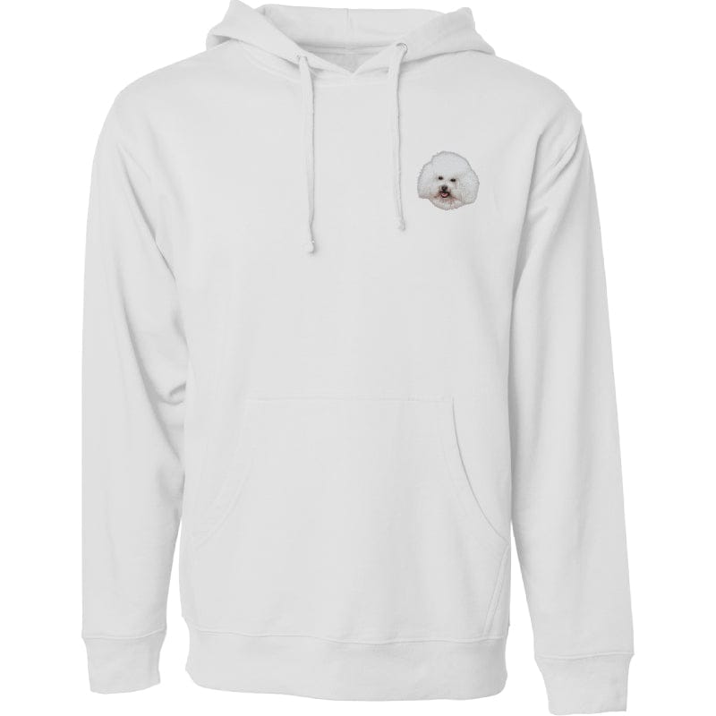 Bichon Frise Embroidered Sweatshirt Hoodie