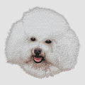 Bichon Frise Embroidered Sweatshirt Hoodie