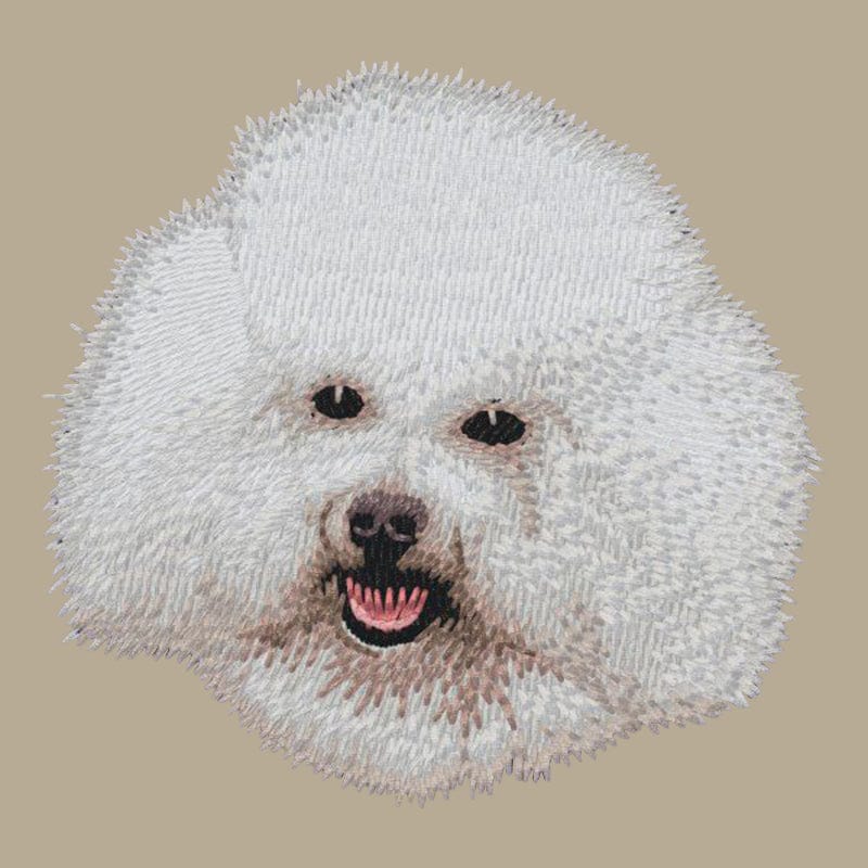 Bichon Frise Embroidered Crossbody Bag