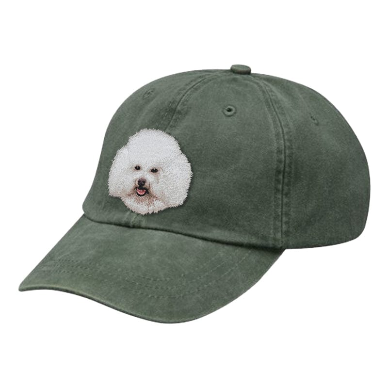 Bichon Frise Embroidered Baseball Cap