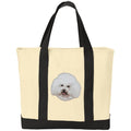 Bichon Frise Embroidered Tote