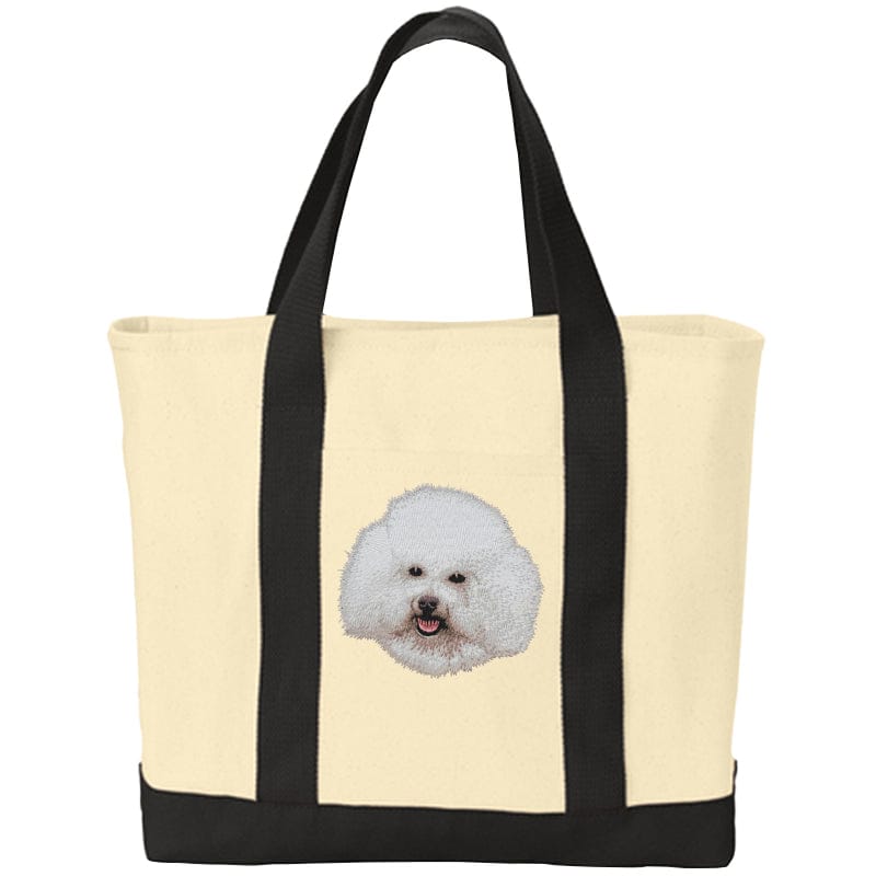 Bichon Frise Embroidered Tote