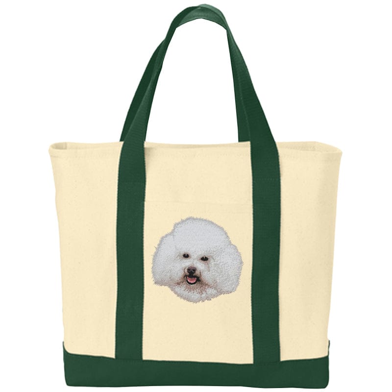Bichon Frise Embroidered Tote