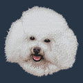 Bichon Frise Embroidered Wearable Blanket