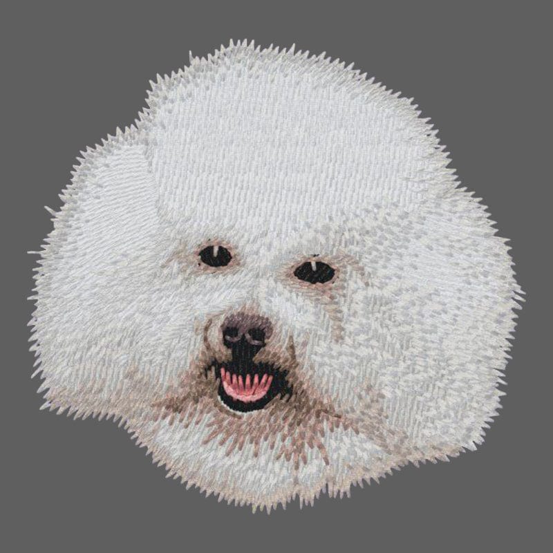 Bichon Frise Embroidered Women's Fleece Jacket