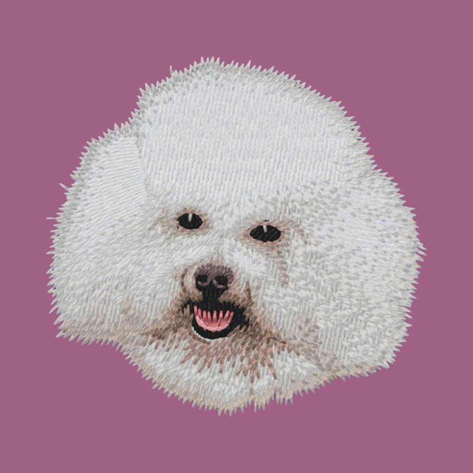 Bichon Frise Embroidered Classic Long Sleeve Shirt