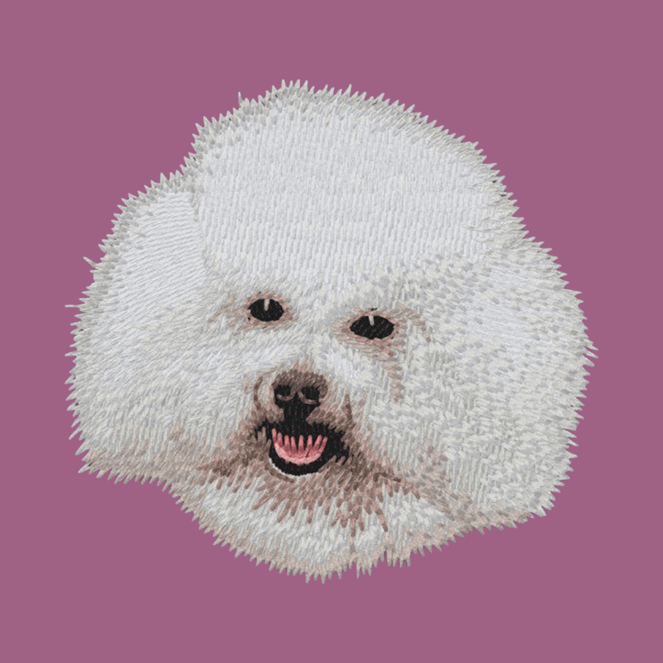 Bichon Frise Embroidered Classic Long Sleeve Shirt