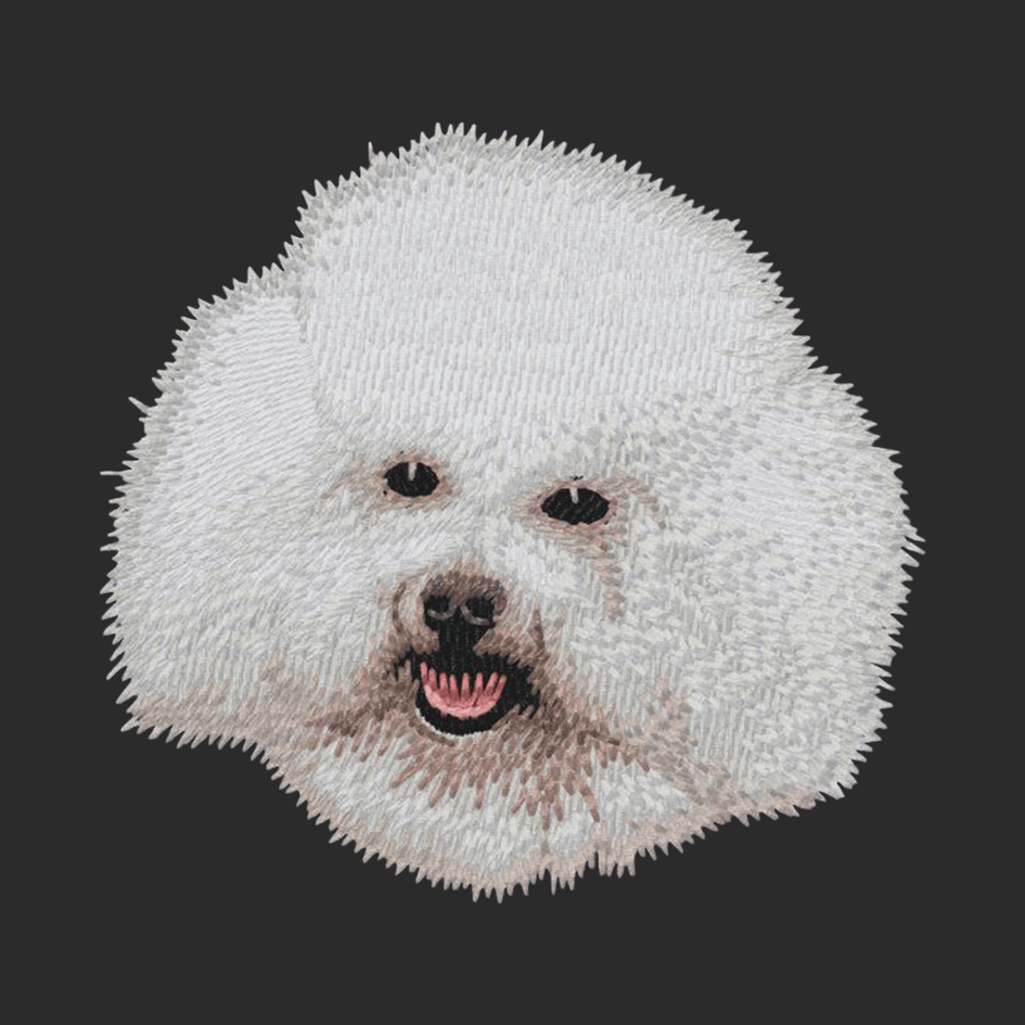 Bichon Frise Embroidered Classic Long Sleeve Shirt